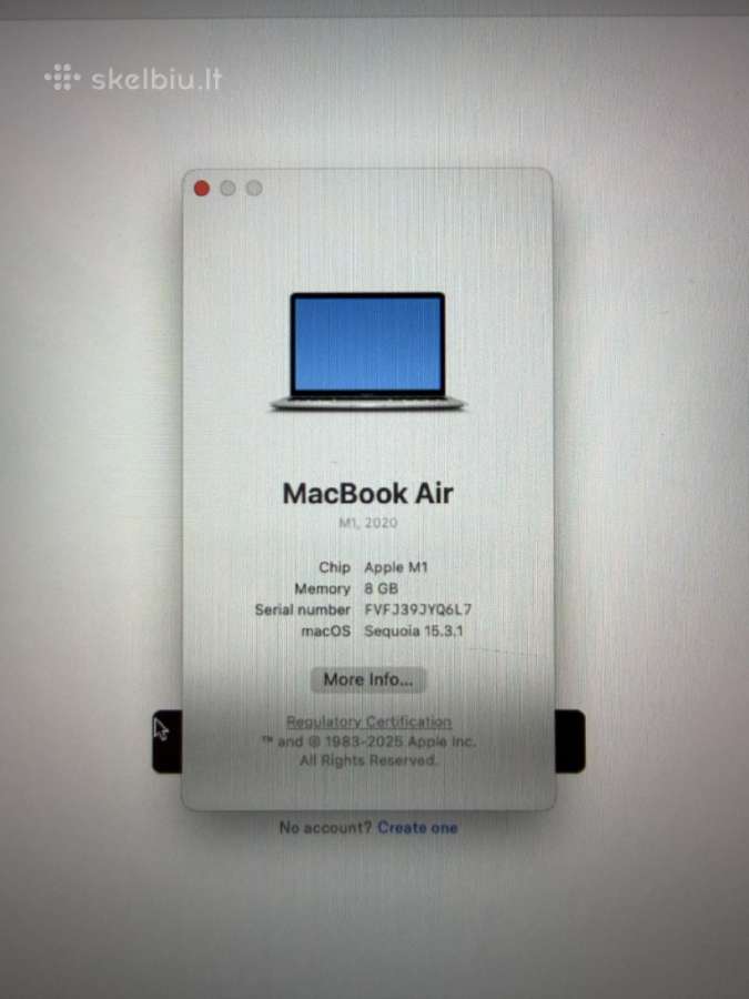 MacBook m1 - nuotraukos Nr. 4