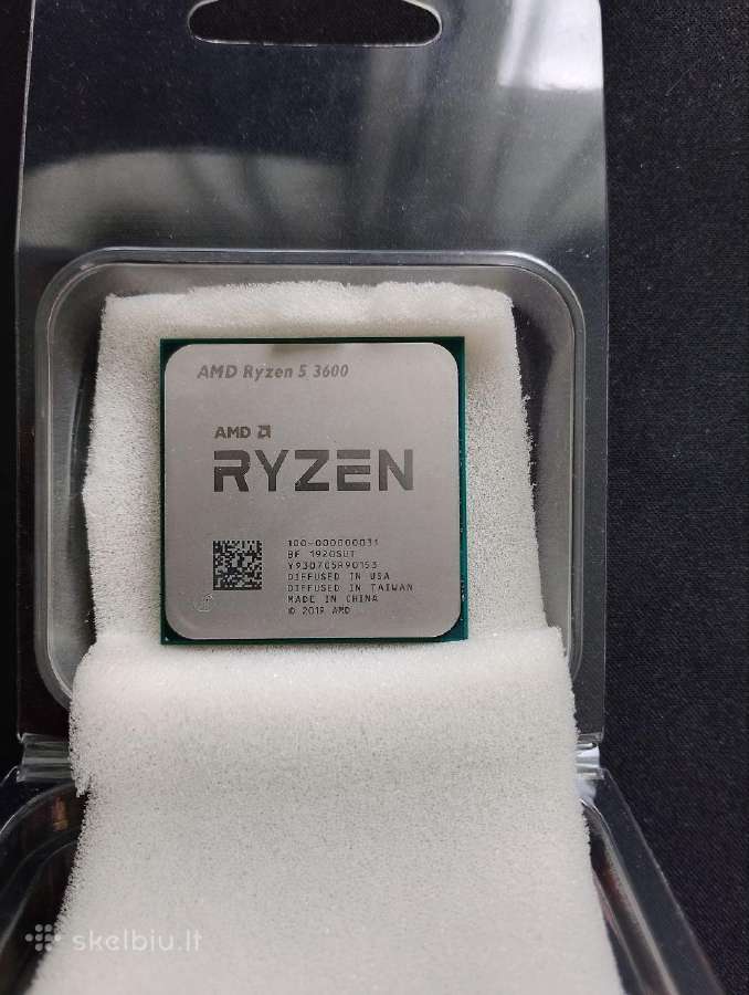 Amd Ryzen 5 3600, 3,2 MHz 6 cores - nuotraukos Nr. 2