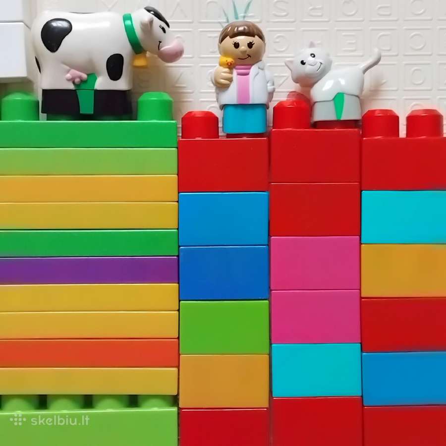 Didelis „Mega Bloks“ rinkinys,170 detalių + figūr - nuotraukos Nr. 3