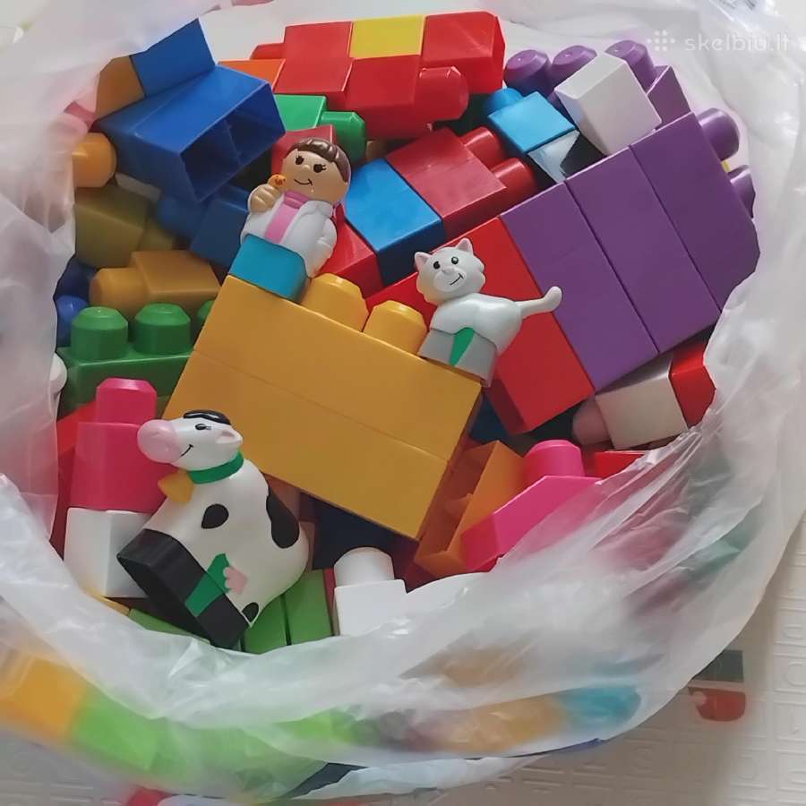 Didelis „Mega Bloks“ rinkinys,170 detalių + figūr - nuotraukos Nr. 5