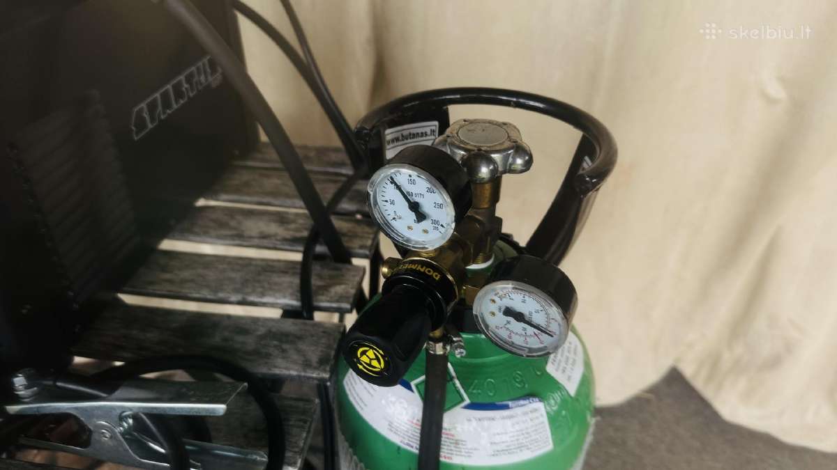 Kempas Spartus Easymig 210 LED 200a + 40l Co2 bali - nuotraukos Nr. 3