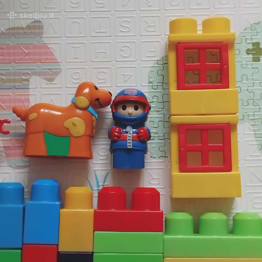 Didelis „Mega Bloks“ rinkinys,170 detalių + figūr - nuotraukos Nr. 8