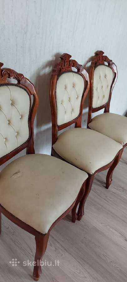 Senovinės kėdės 3vnt. 30€ - nuotraukos Nr. 2