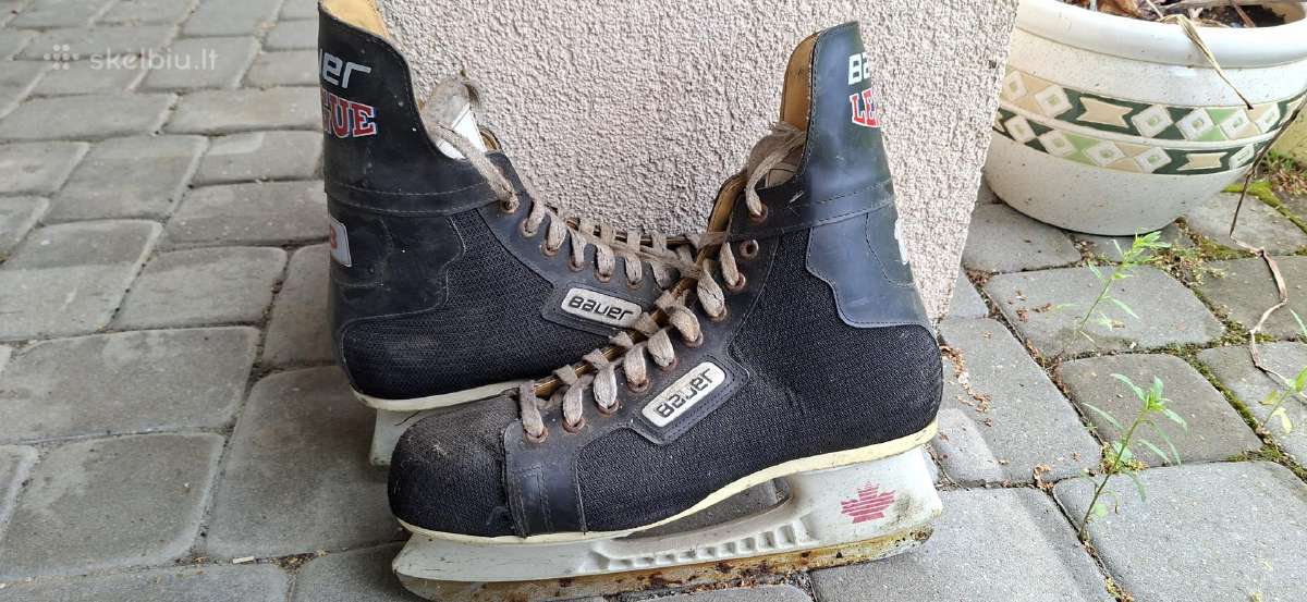 Vintažinės Bauer pačiūžos ir kultinis Jofa šalmas - nuotraukos Nr. 2