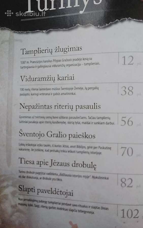 Paskutinės tamplierių paslaptys - nuotraukos Nr. 3