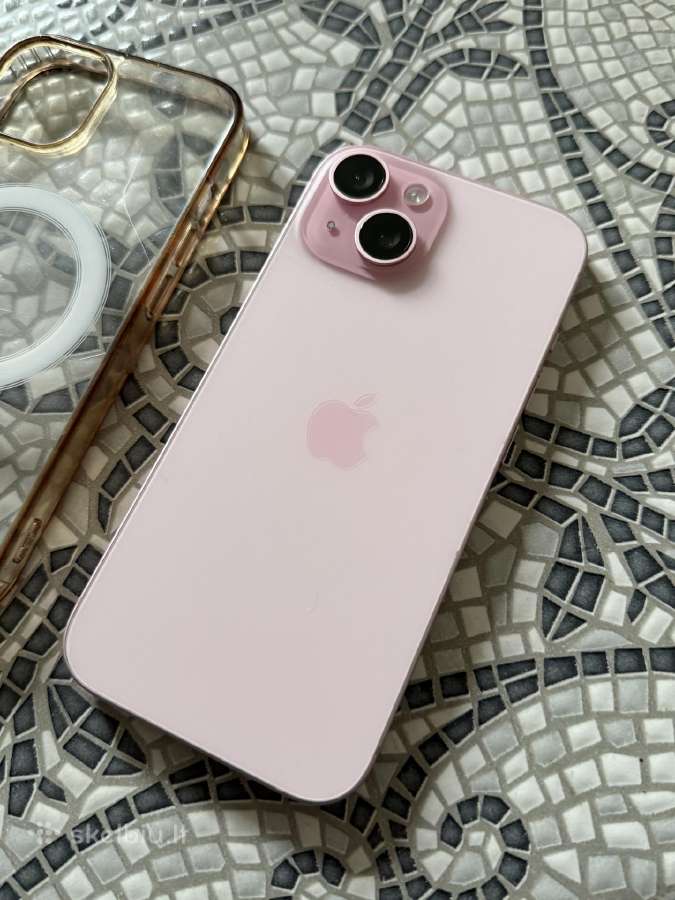 iPhone 15 128gb Pink - nuotraukos Nr. 8