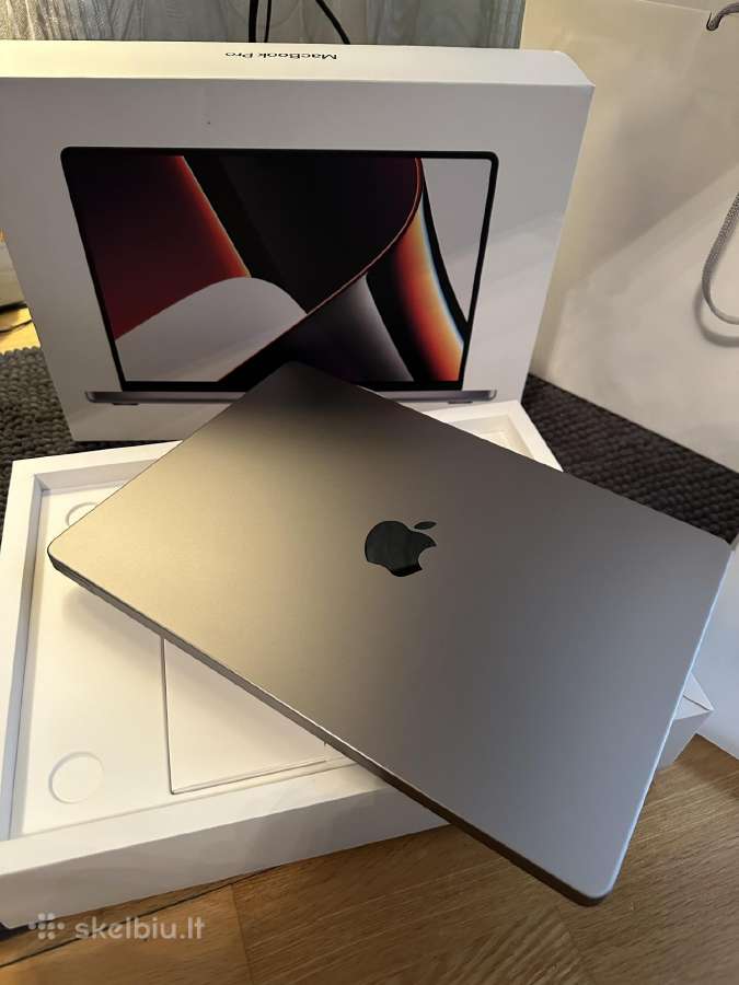 MacBook Pro 14 M1 Pro / 16gb / 512gb - nuotraukos Nr. 2