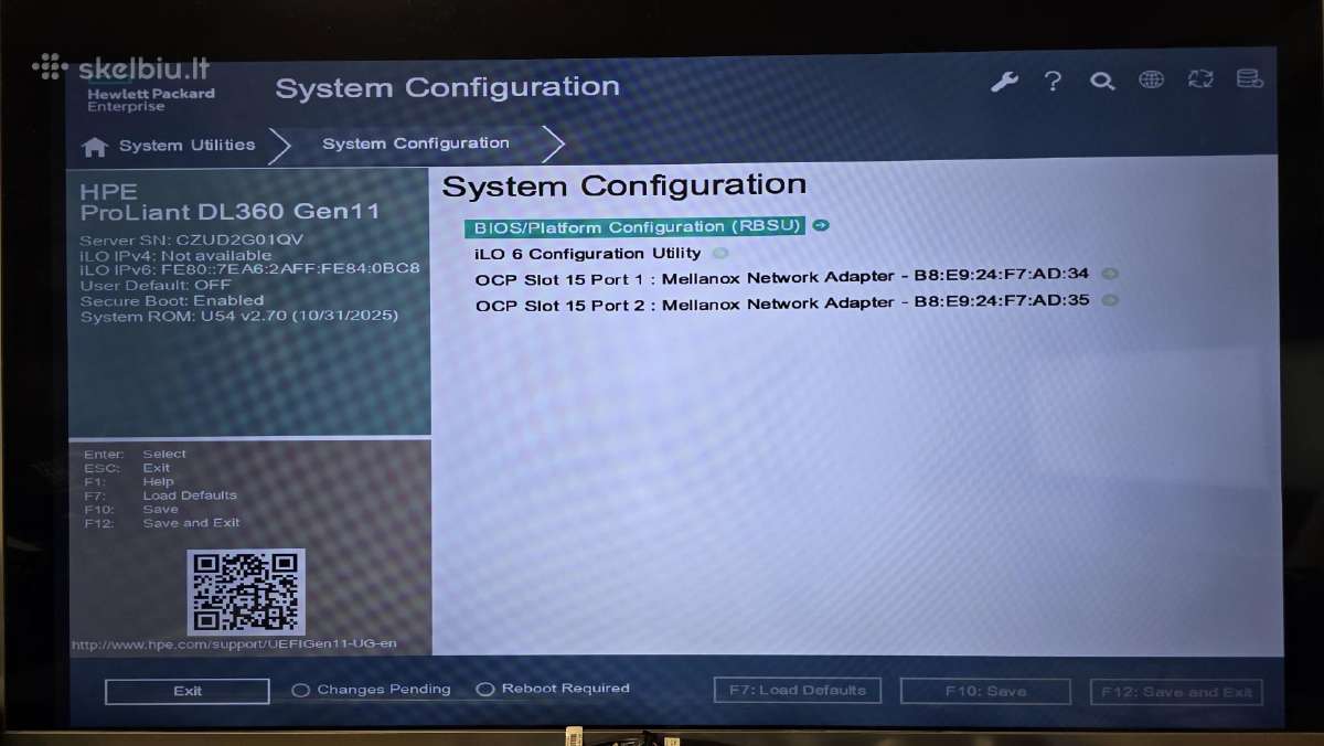 Hpe Proliant Dl360 Gen11 2 Hs 2 Psu 10 Sff 0 Cpu - nuotraukos Nr. 17