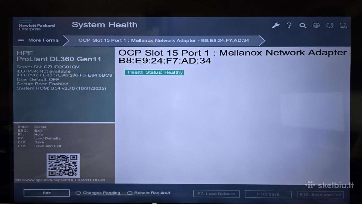 Hpe Proliant Dl360 Gen11 2 Hs 2 Psu 10 Sff 0 Cpu - nuotraukos Nr. 33