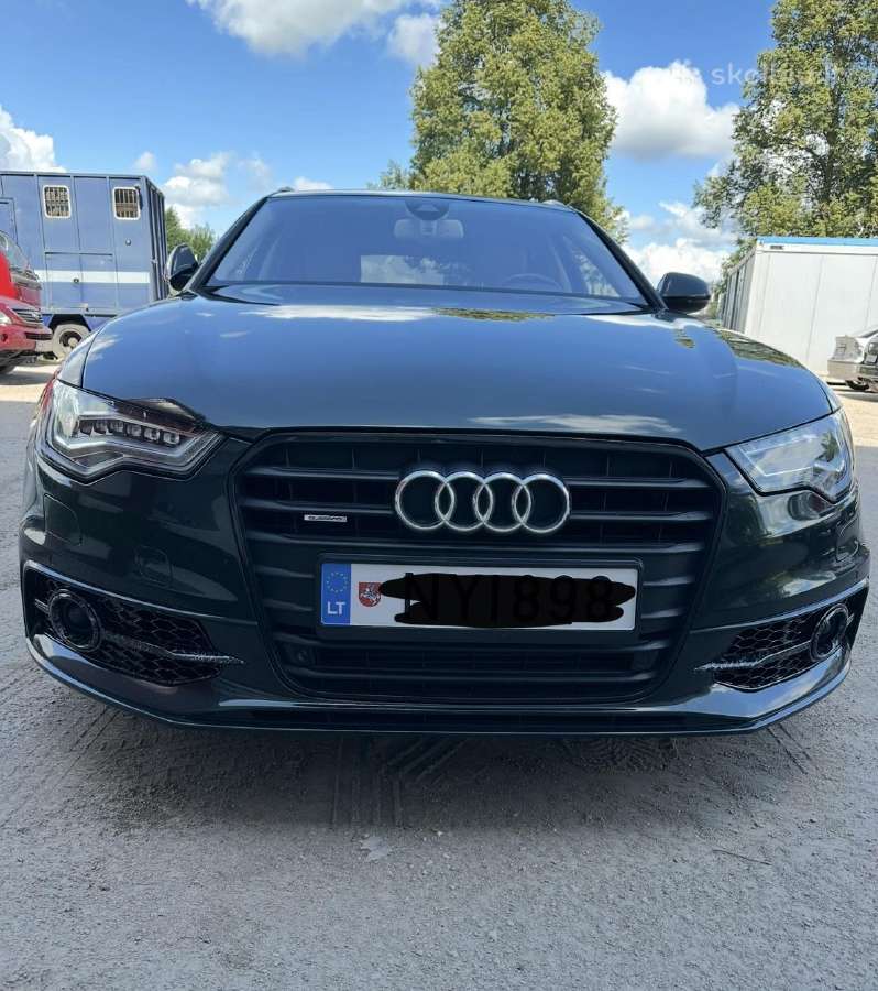 Audi A6 C7 S-line 2011-2014m spoileris,difuzorius - nuotraukos Nr. 2