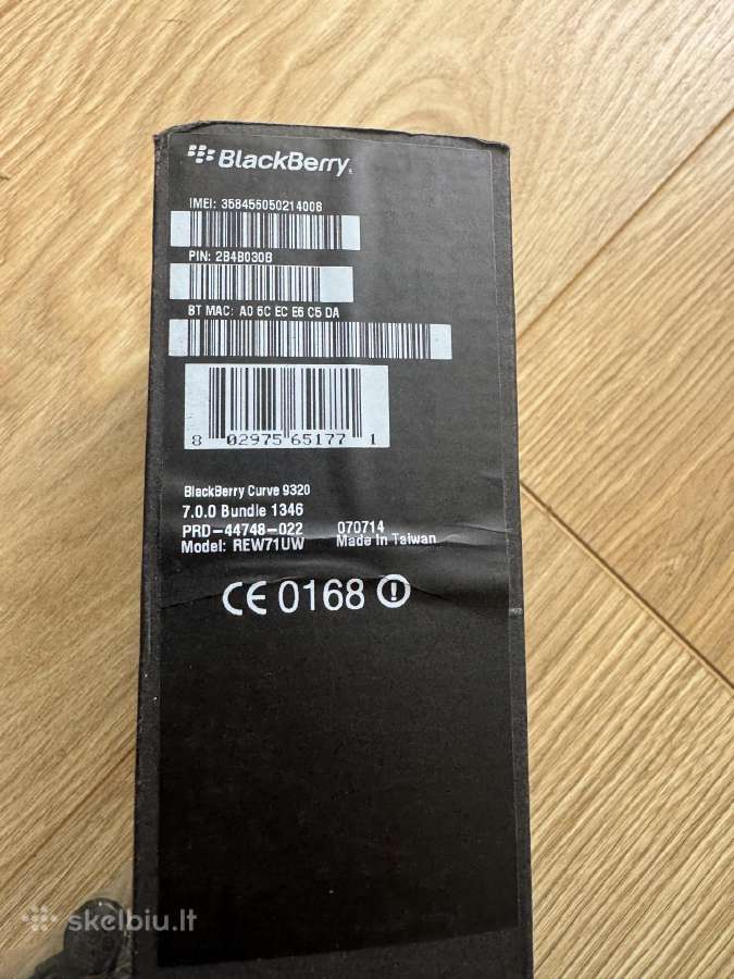 Blackberry curve 9320, idealios bukles - nuotraukos Nr. 2