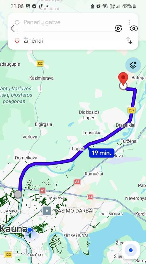 84 arų Nv sklypas Žinėnų km., Jonavos raj - nuotraukos Nr. 7