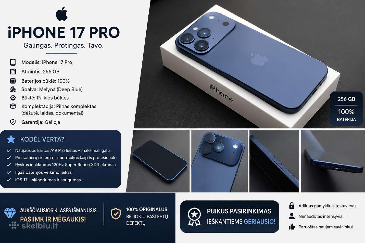 iPhone 17 Pro - nuotraukos Nr. 2