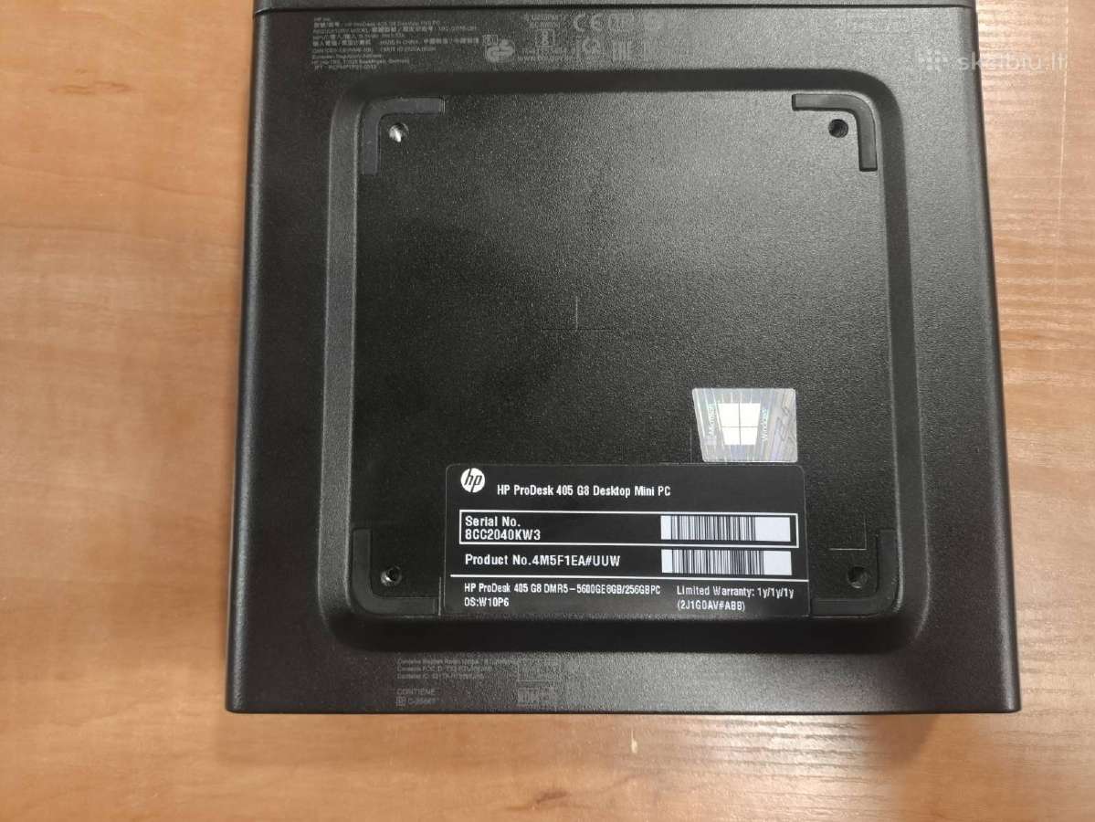 Mini Pc Amd Ryzen 5 5600ge 16gb 256gb WiFi - nuotraukos Nr. 3