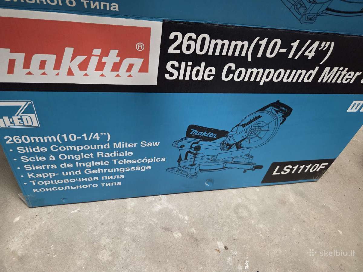 Makita Ls1110f pjovimo staklės - nuotraukos Nr. 2