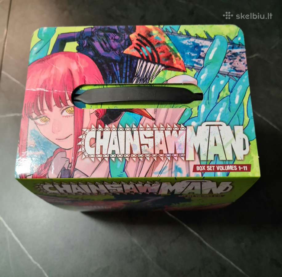 Chainsaw Man Box Set Volumes 1-11 Manga - nuotraukos Nr. 2
