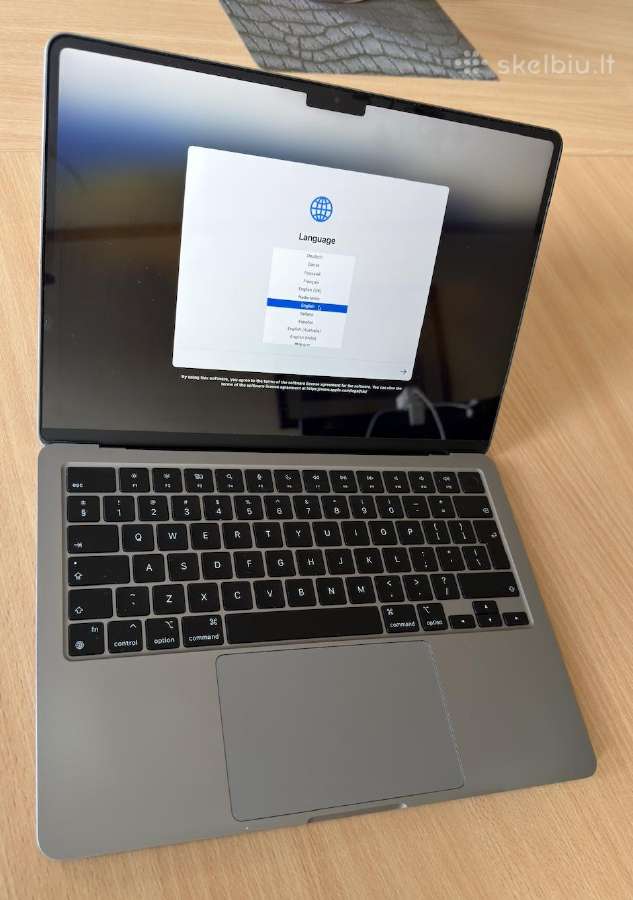 Apple MacBook Air M2 2022 Space Grey - nuotraukos Nr. 4