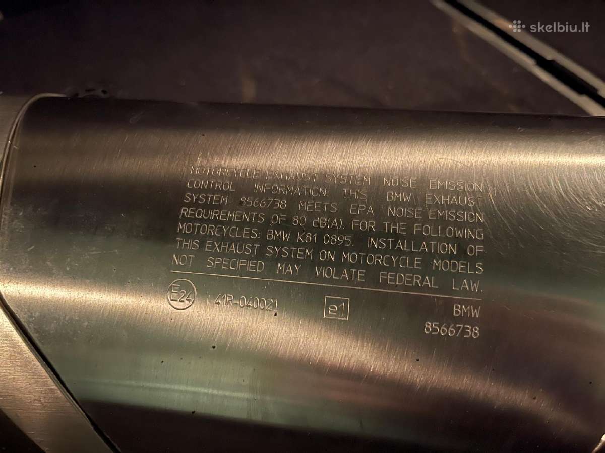 Bmw f750 / 850 Gs 2018+ oem išmetimas, idealus - nuotraukos Nr. 3
