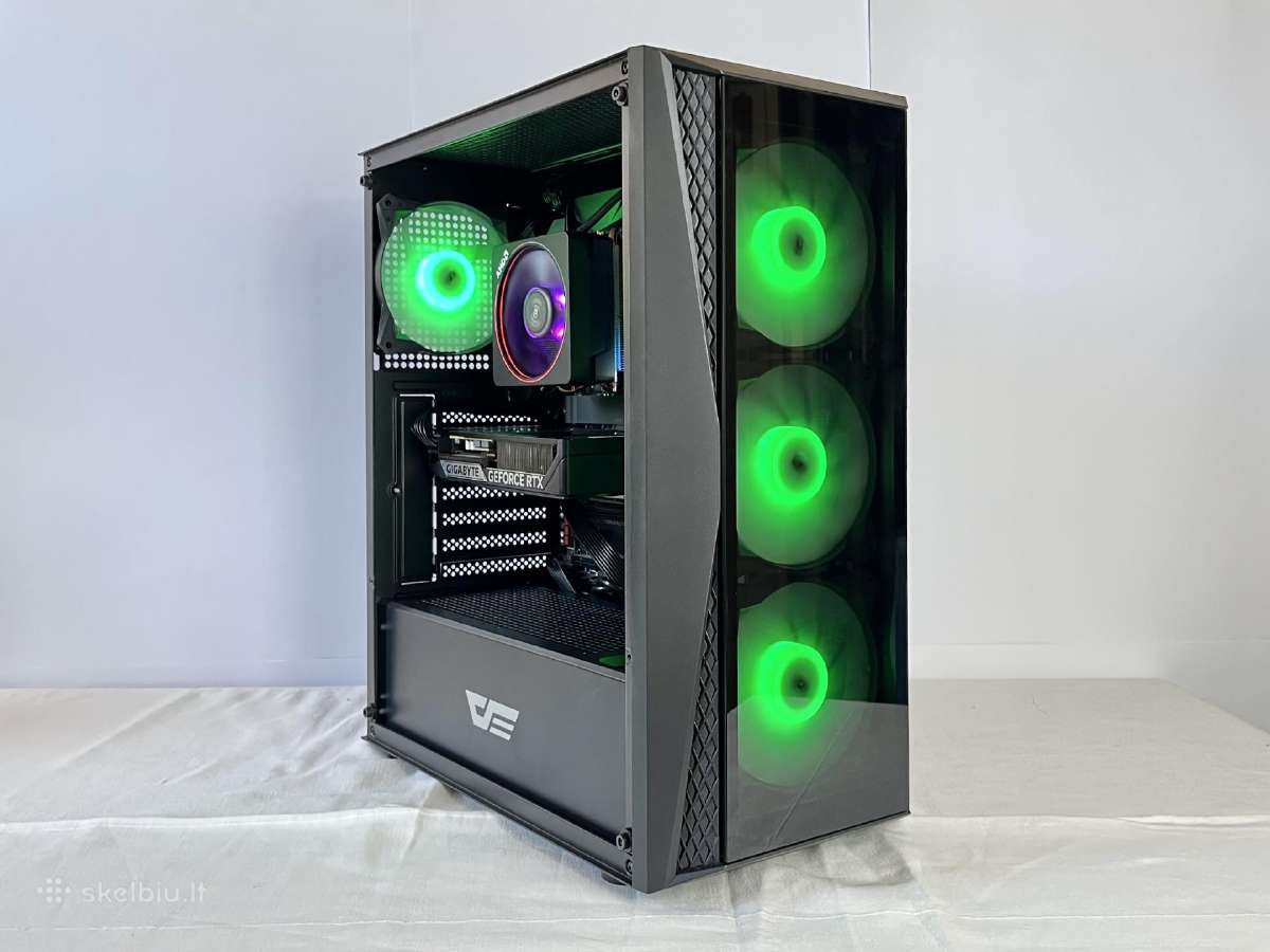 Ryzen 7 / Rtx Gaming, streaming kompiuteris - nuotraukos Nr. 2