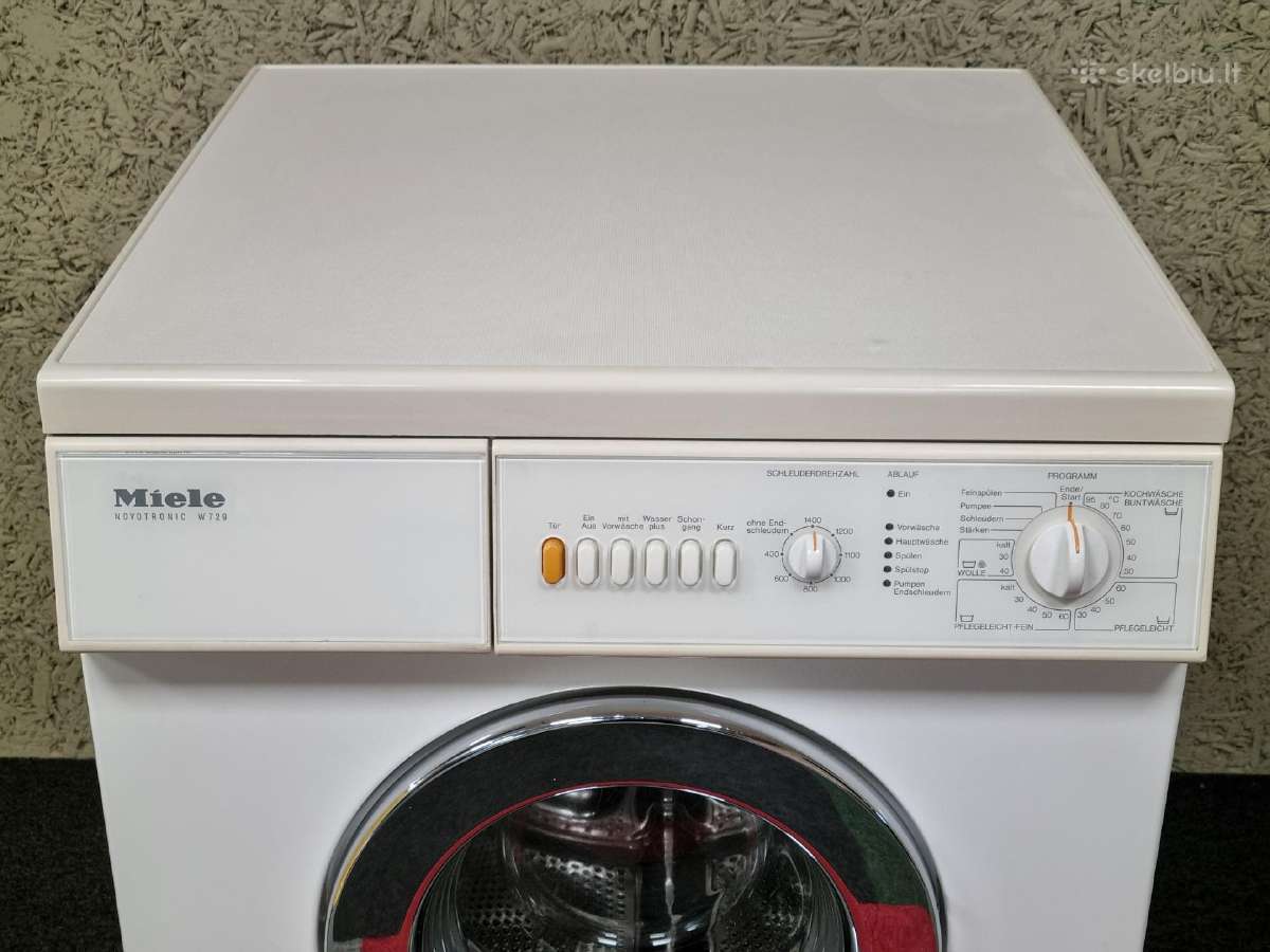 Skalbyklė 5kg Miele W729 su garantija - nuotraukos Nr. 2