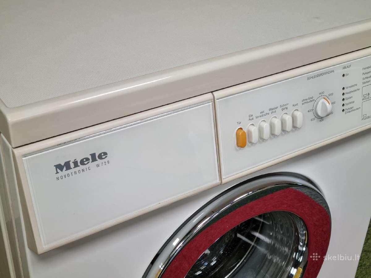 Skalbyklė 5kg Miele W729 su garantija - nuotraukos Nr. 4