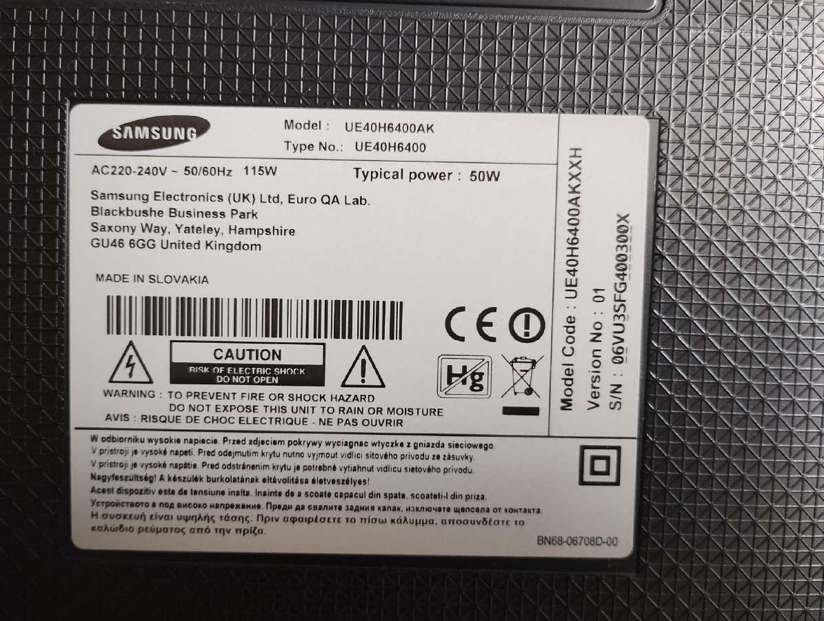 Samsung ue40h6400 atnaujintas - nuotraukos Nr. 8