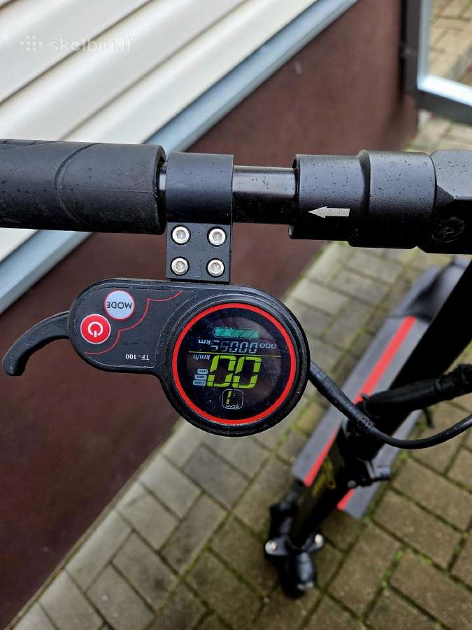 Elektrinis paspirtukas pravažiuota 55 km - nuotraukos Nr. 2