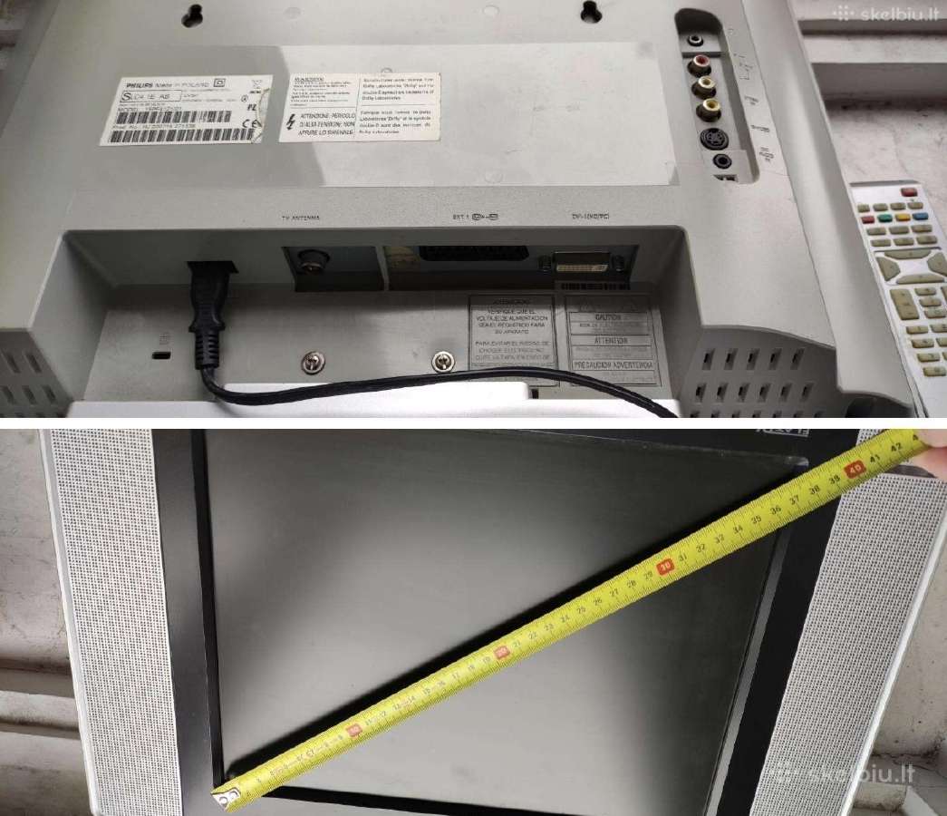 Televizorius Philips 15pf4121/01 15 colių lenkiškų - nuotraukos Nr. 2