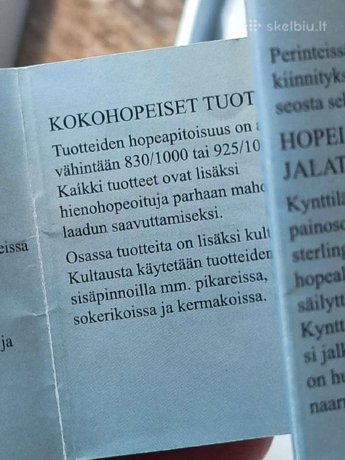 Mentele tortui sidabrine rankena - nuotraukos Nr. 9