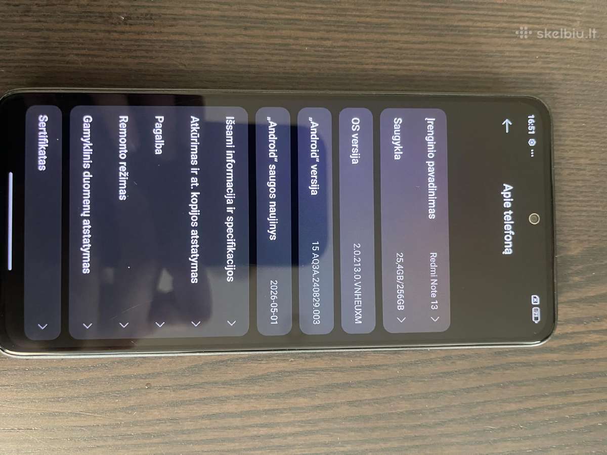 Visiškai kaip naujas redmi note 13 telefonas - nuotraukos Nr. 2