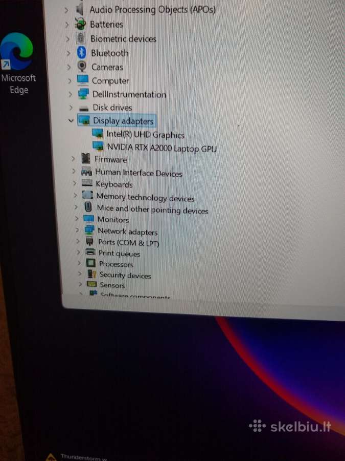 Precision 5560 i7-11850h/512/rtx A2000 - nuotraukos Nr. 2