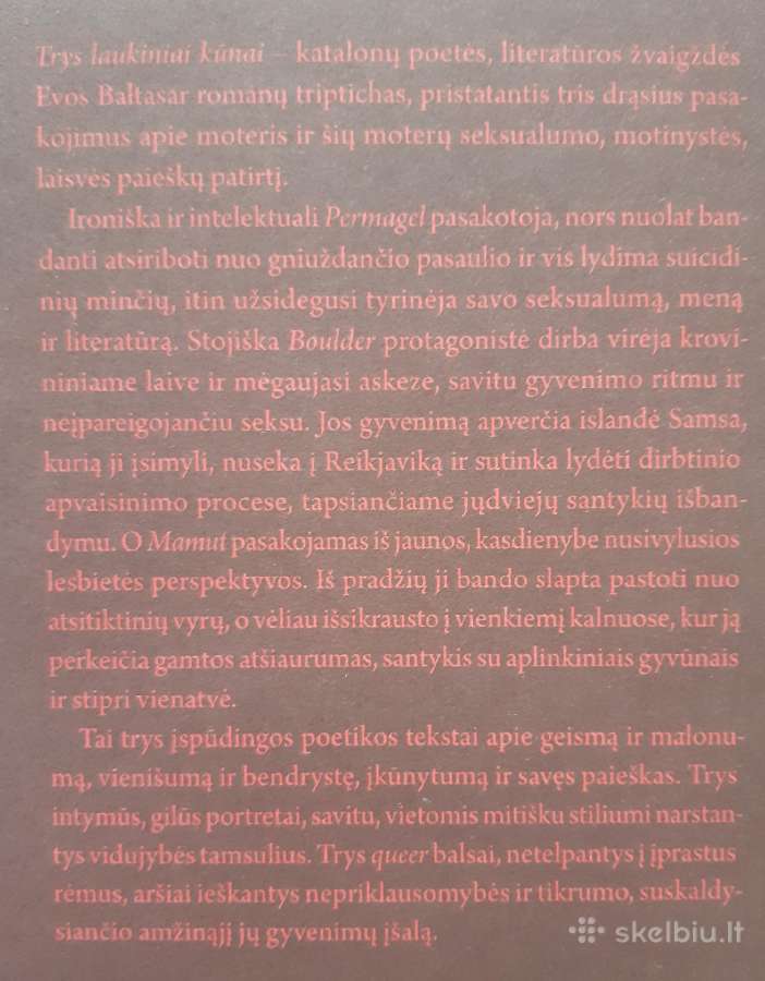 Knyga "Trys laukiniai kūnai" - nuotraukos Nr. 2