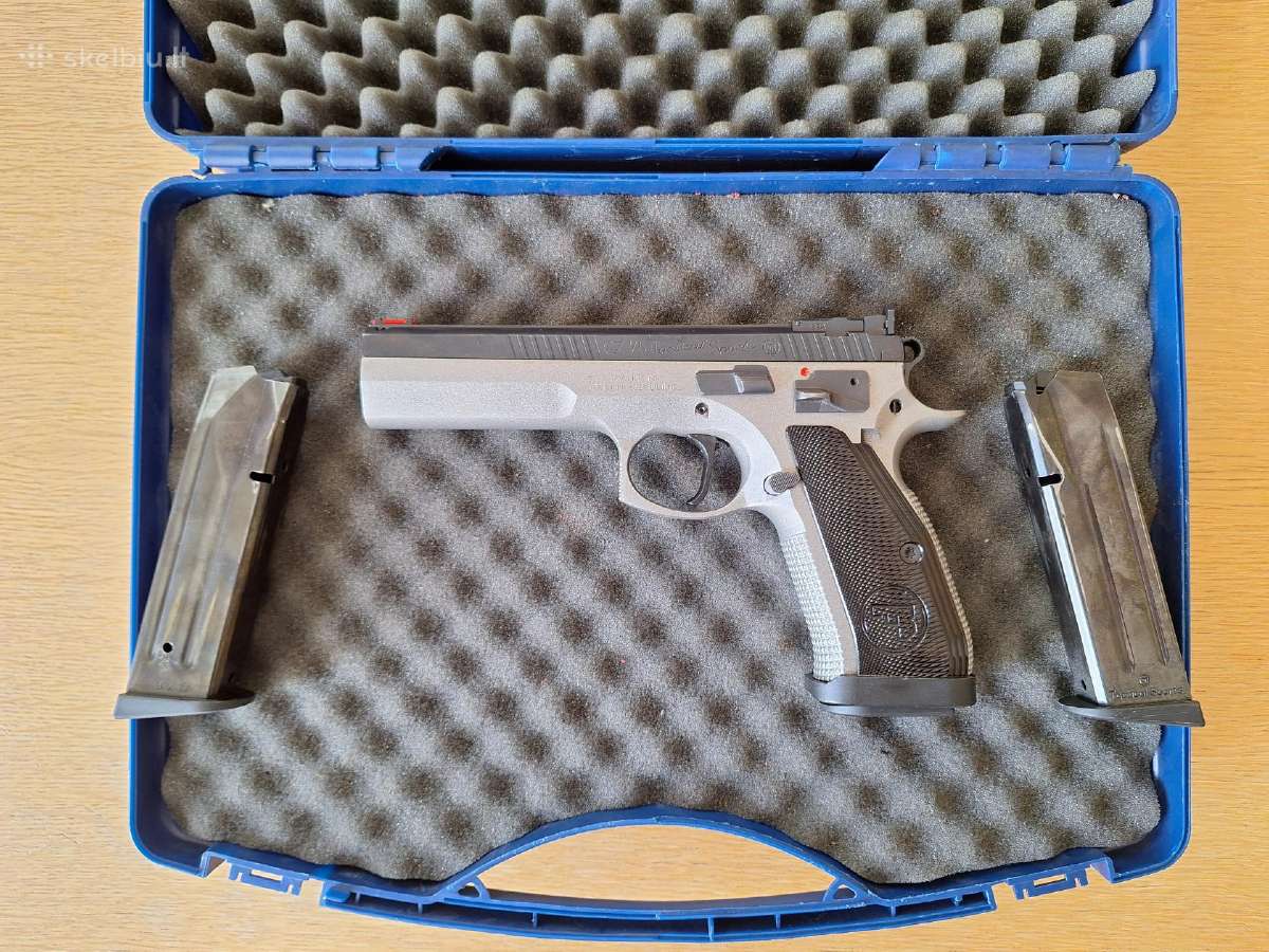 Parduodu Cz 75 Tactical Sport pistoletą, 9x19 mm. - nuotraukos Nr. 4