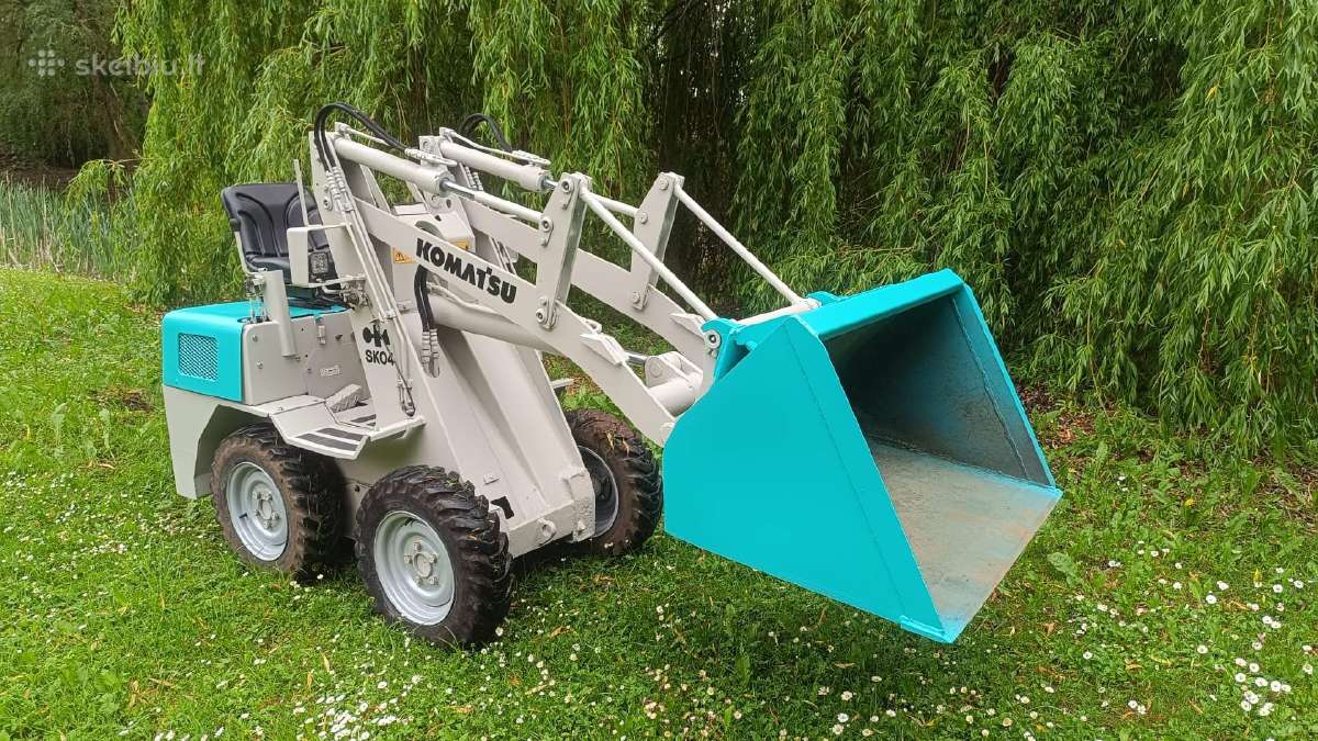 Komatsu sk04, dyzelis yanmar - nuotraukos Nr. 3