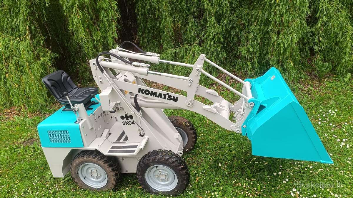 Komatsu sk04, dyzelis yanmar - nuotraukos Nr. 7