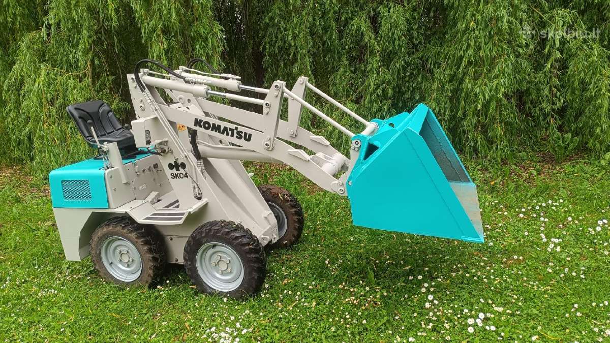 Komatsu sk04, dyzelis yanmar - nuotraukos Nr. 8