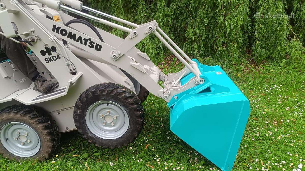 Komatsu sk04, dyzelis yanmar - nuotraukos Nr. 10