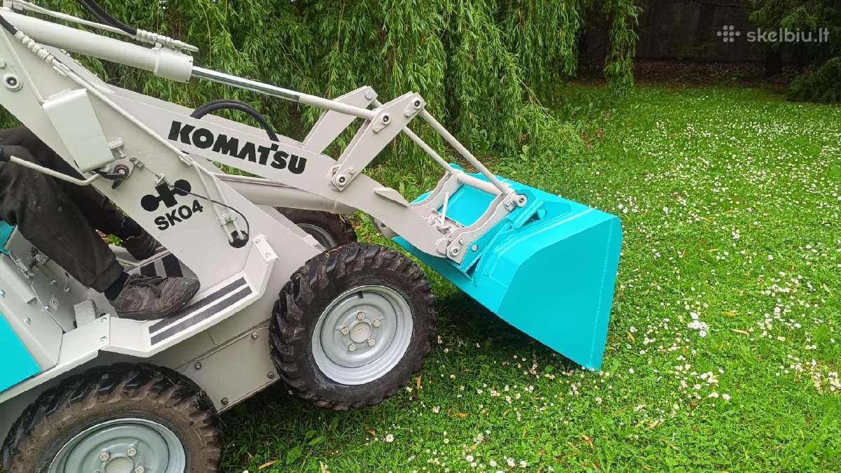 Komatsu sk04, dyzelis yanmar - nuotraukos Nr. 16