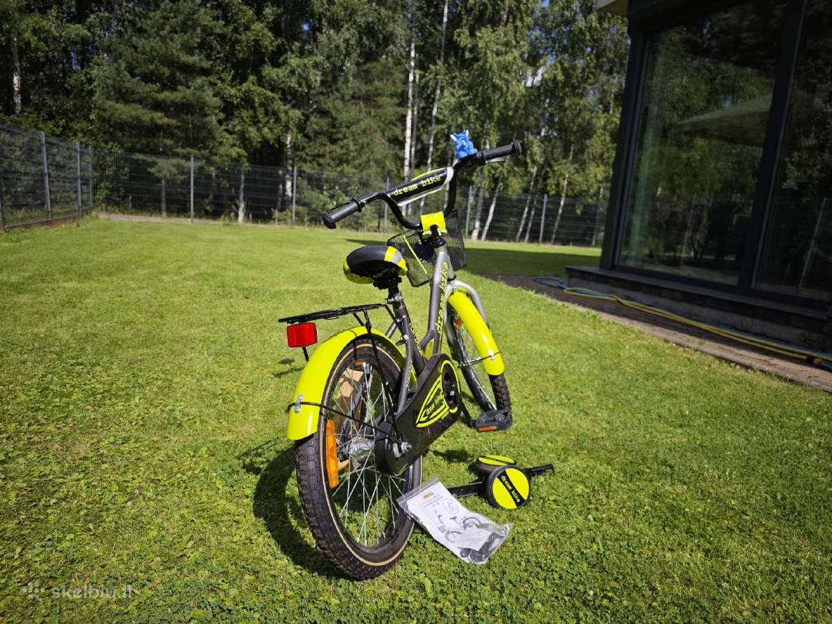 Nenaudotas 18" Vaikiškas dviratis Toma Bike - nuotraukos Nr. 3
