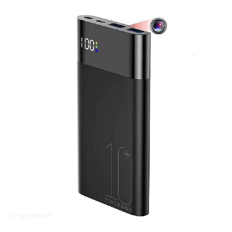 Slapta WiFi Powerbank kamera su naktiniu matymu - nuotraukos Nr. 3