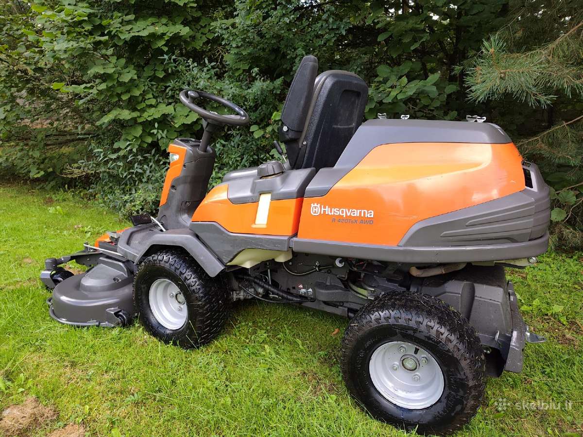 Husqvarna R 420 Tsx Awd. Profesionalus rideris - nuotraukos Nr. 3