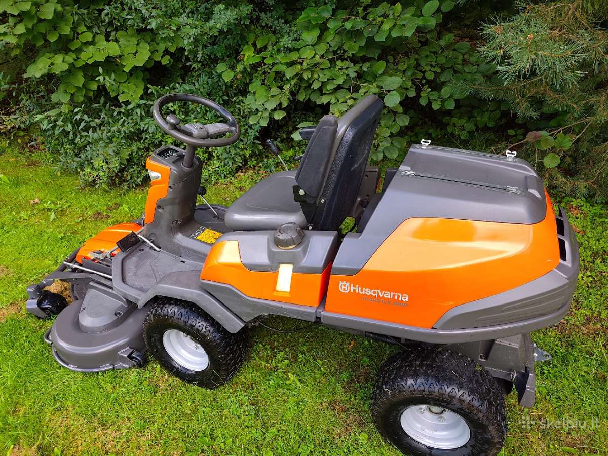 Husqvarna R 420 Tsx Awd. Profesionalus rideris - nuotraukos Nr. 5
