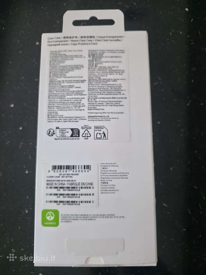 Samsung Galaxy Z Flip 7 Clear Case - nuotraukos Nr. 2