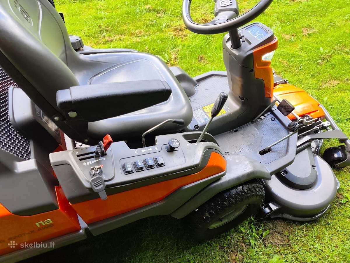 Husqvarna R 420 Tsx Awd. Profesionalus rideris - nuotraukos Nr. 8