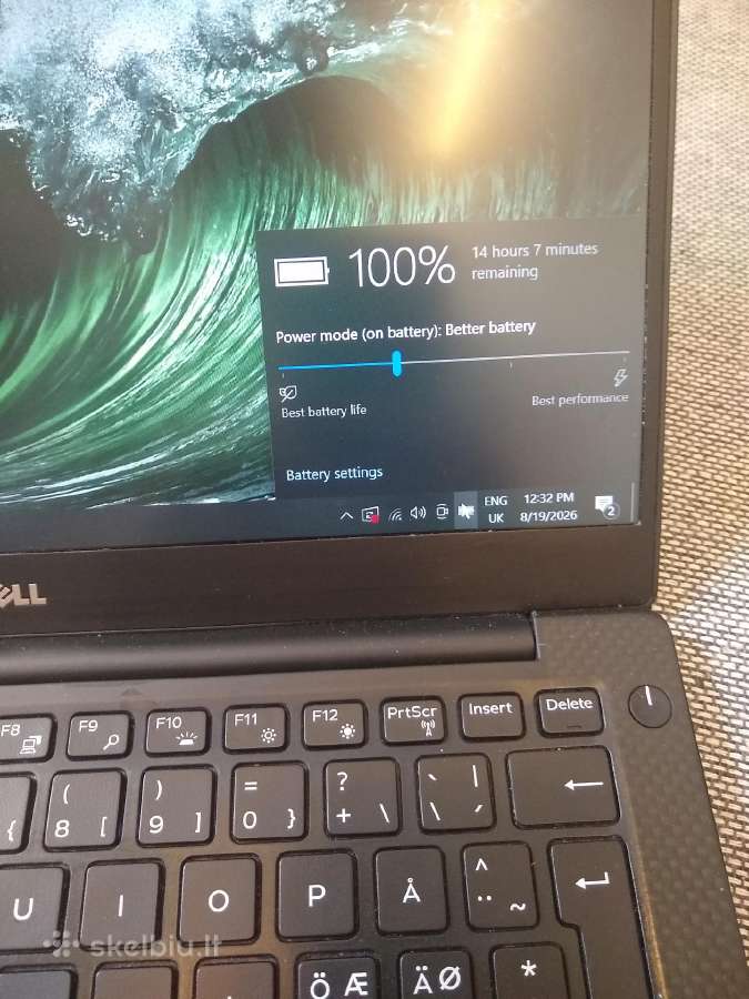 Xps 9360 i5-7200u/8/256gb SSD - nuotraukos Nr. 2