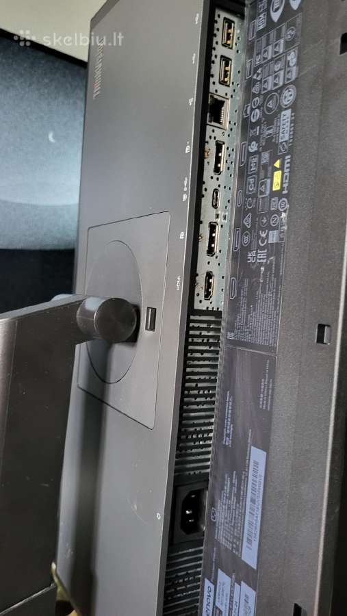 Monitoriai Lenovo Thinkvision P24h-2l - nuotraukos Nr. 4