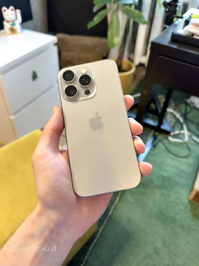iPhone 16 Pro Desert Titanium - nuotraukos Nr. 2