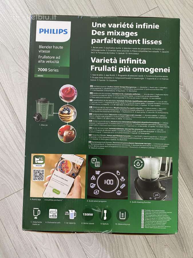 Philips 7000 blenderis, naujas - nuotraukos Nr. 4