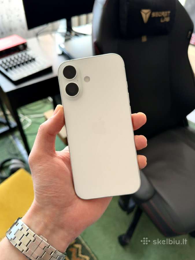 iPhone 16 White - nuotraukos Nr. 2