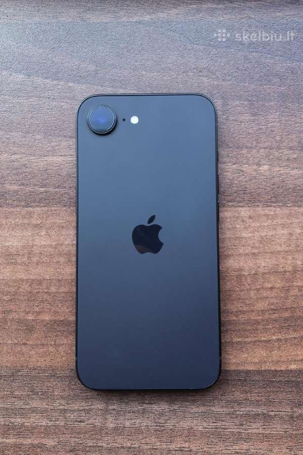 iPhone 16e 128 Black, original case and cable - nuotraukos Nr. 2